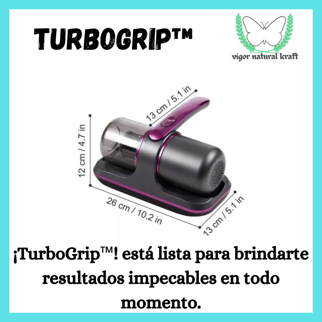 TurboGrip™- Aspiradora de mano